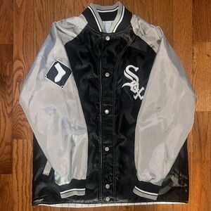 Chicago White Sox Genuine Merchandise Vintage Reversible Jacket Size Medium